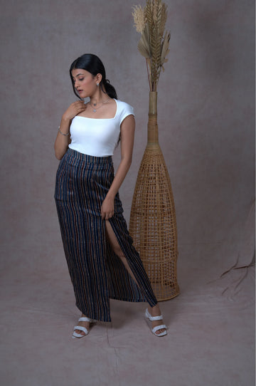 Mist and Dusk Slit Skirt
