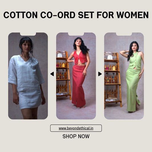 Beyond Ethical: Essentials of Cotton Co-ord Set for Women