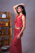 Bloom Thamboor Peach Co-Ord Skirt