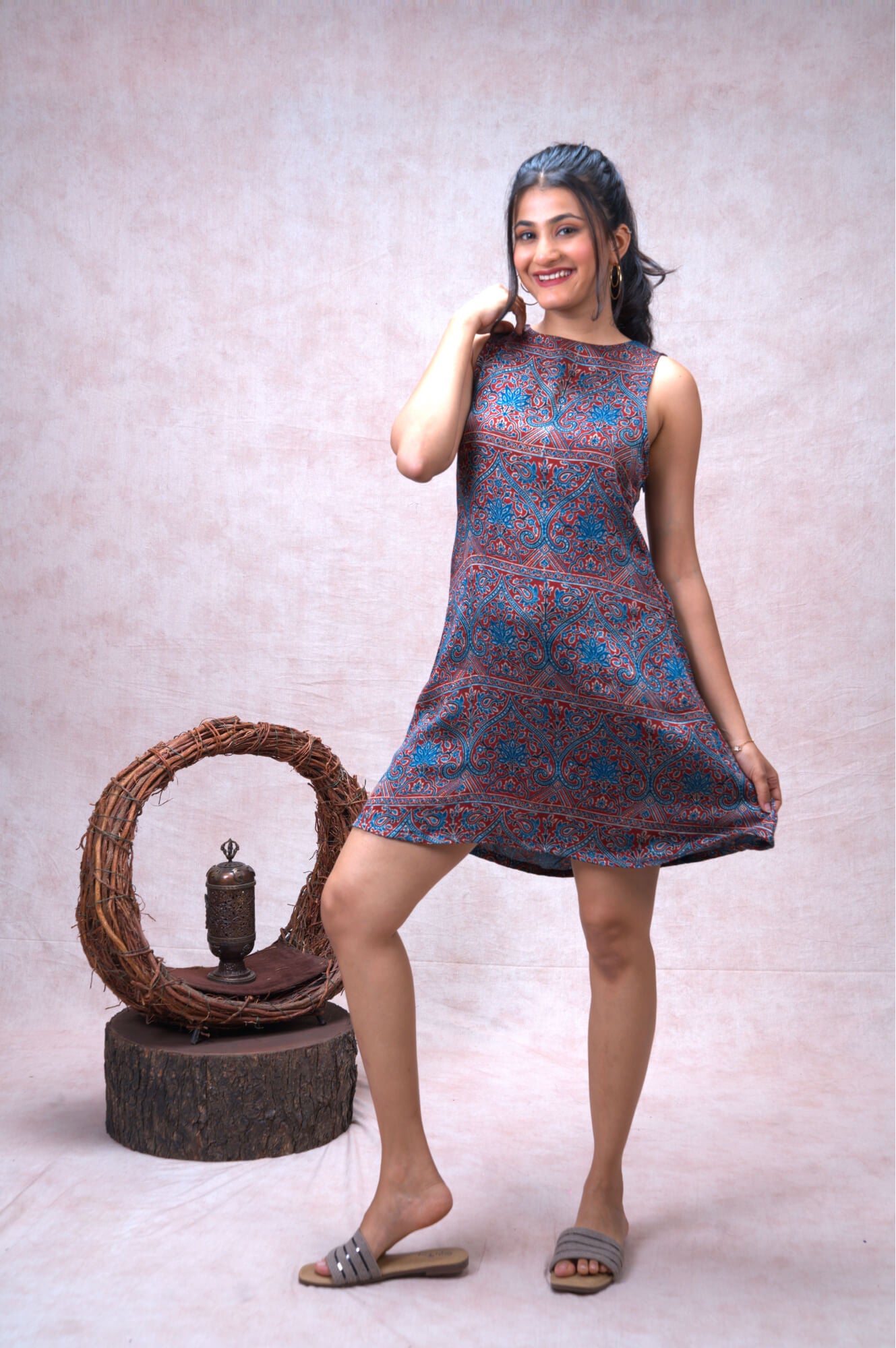 Crimson Butta Short Dress
