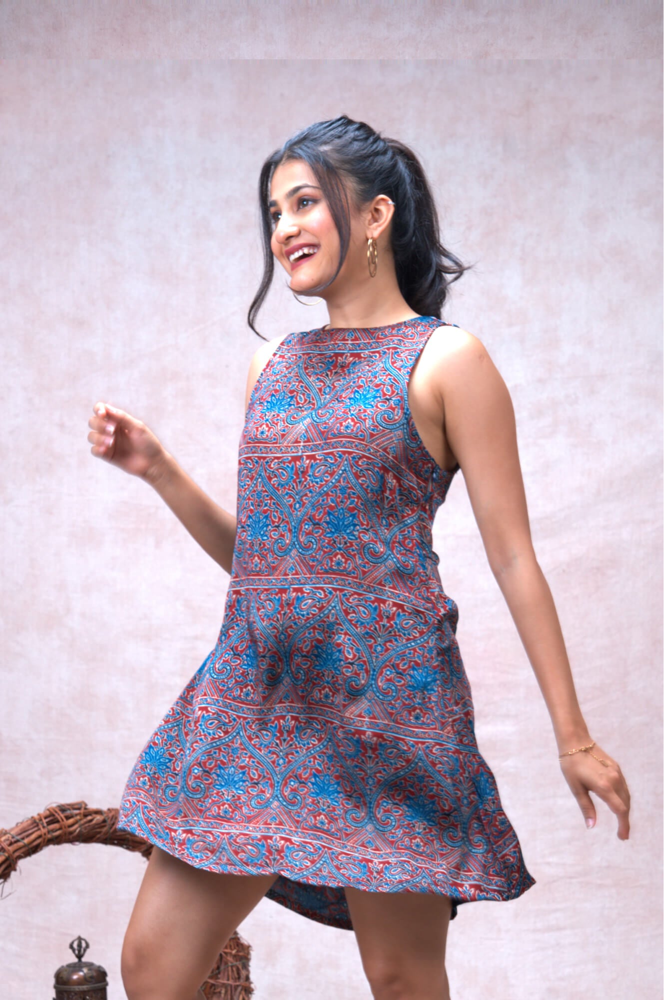 Crimson Butta Short Dress