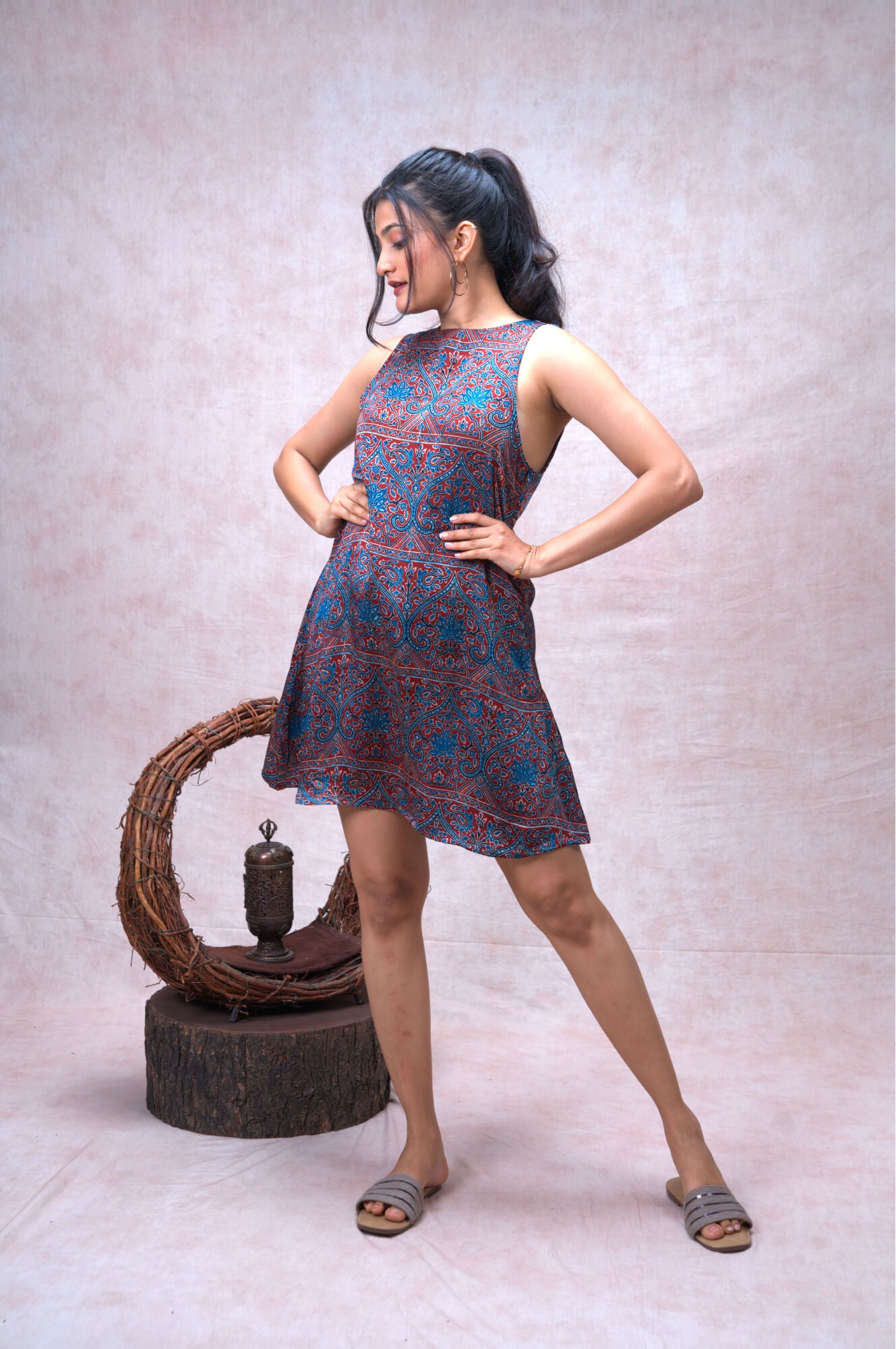 Crimson Butta Short Dress