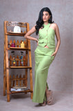 Evergreen Criss Cross Co-Ord Top