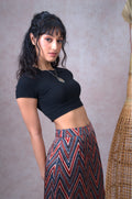 Lichen Lyric Slit Skirt