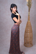 Lichen Lyric Slit Skirt