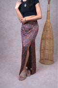 Lichen Lyric Slit Skirt