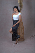 Mist and Dusk Slit Skirt