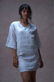 Pure Linen Leaf Grace Co-Ord Set
