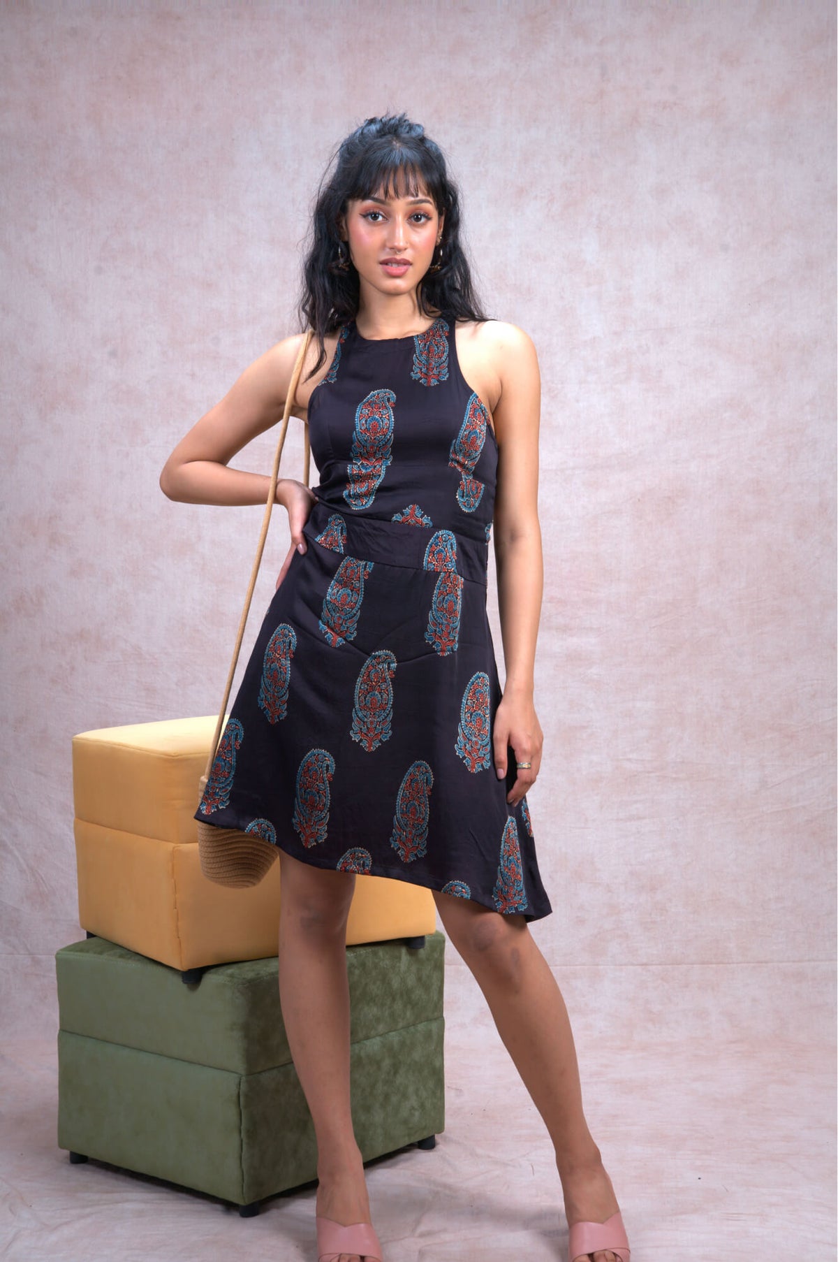 Vibrant Pasley Short Dress